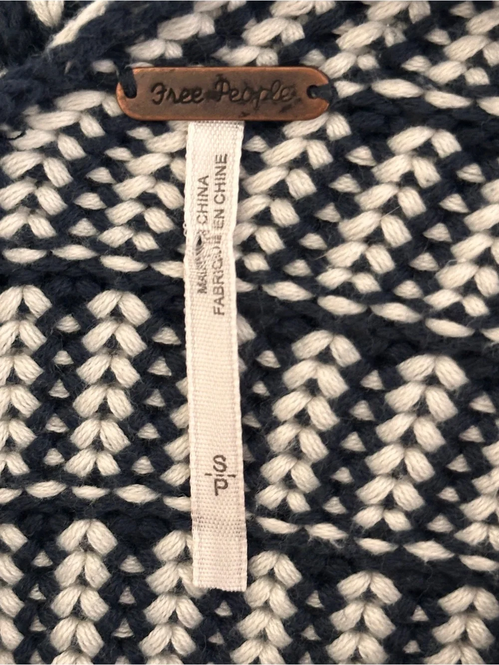 Free People textured knit